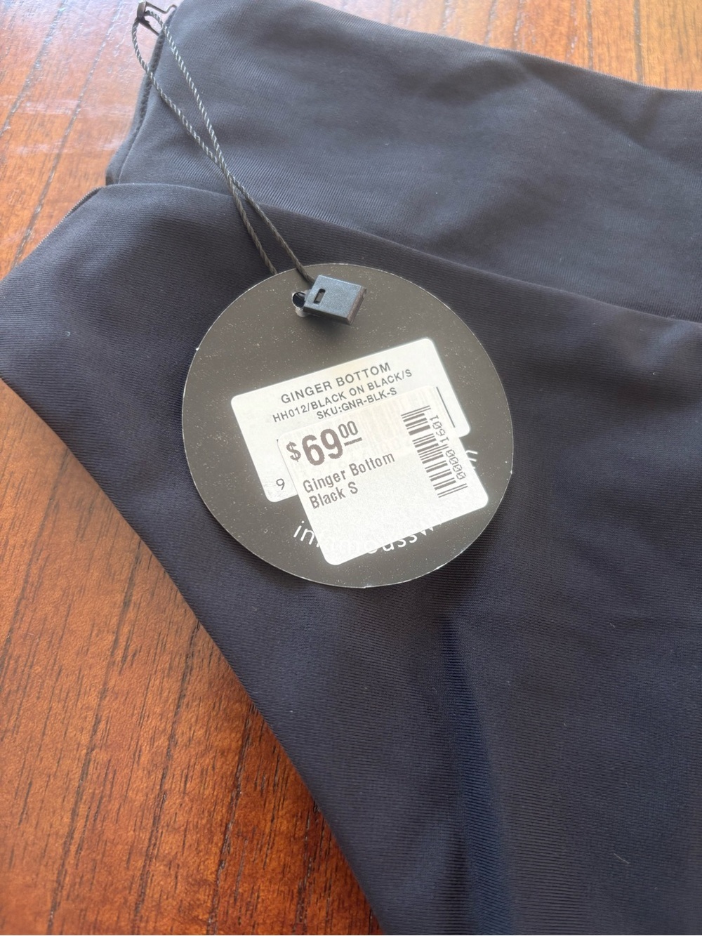 High-Waist Black Swim Bottom - Sleek Coverage - Picture 3 of 5